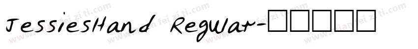 JessiesHand Regular字体转换